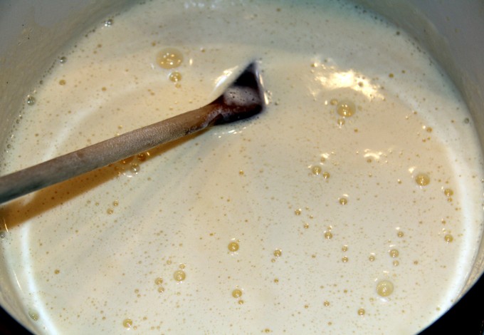 Custard for Caramelized Banana Ice Cream