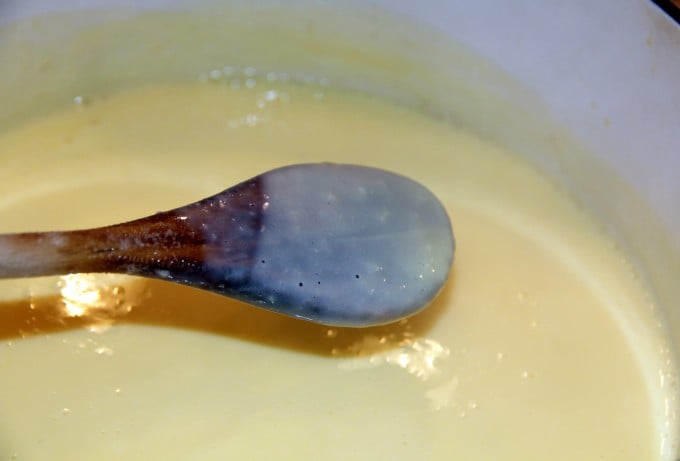 Custard for Caramelized Banana Ice Cream