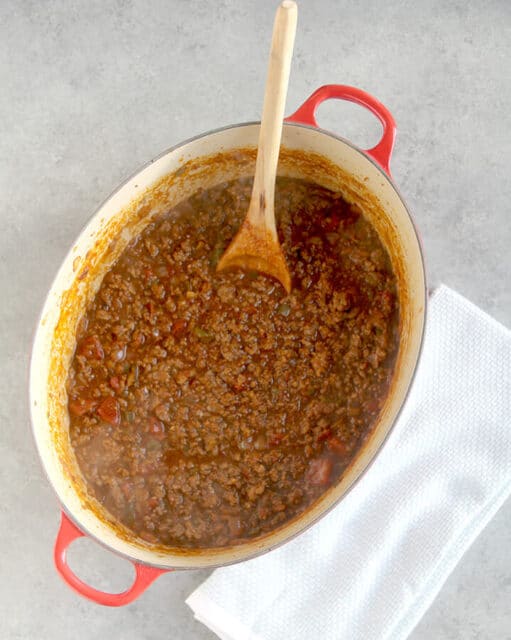 Chili Without Beans Spicy Family Favorite! Steps and Photos