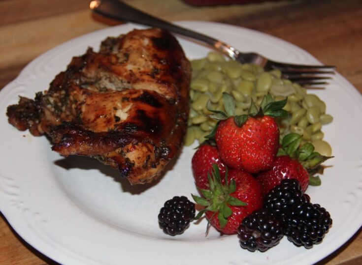 Chicken with Red Wine Vinegar and Tomatoes