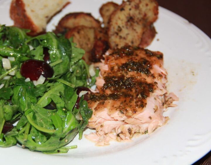 Easy Salmon Recipe with Lemon Zest and Fresh Herbs