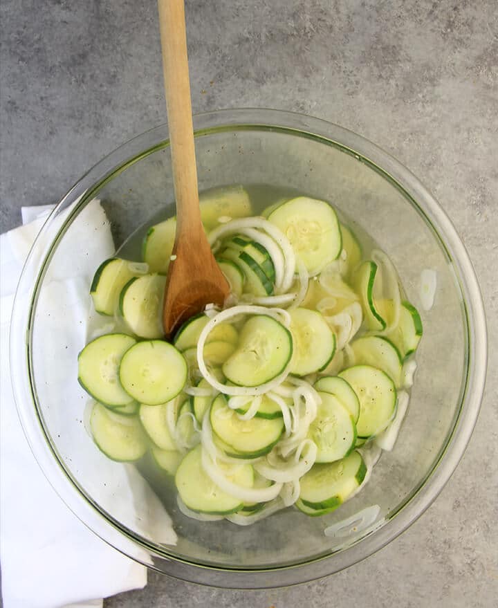 Cucumber Onion Salad Recipe Southern Food and Fun