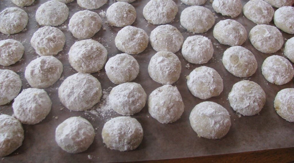 Mexican Wedding Cookies ready