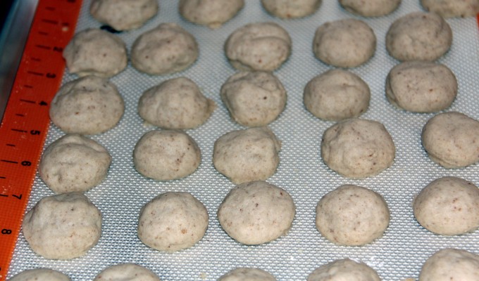 Mexican Wedding Cookies baked