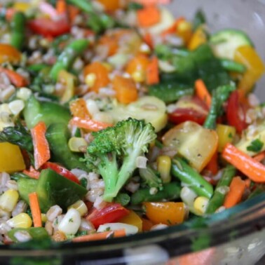 Farro and Vegetable Salad
