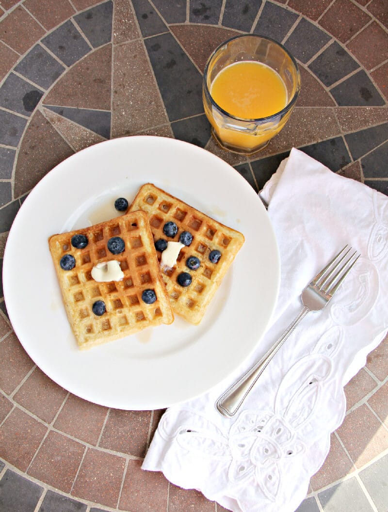 Buttermilk Waffles--Just like the waffles from the diner!