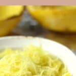 Roasted Spaghetti Squash is a healthy alternative to carb-heavy dishes like pasta and rice. It's nutritious and delicious and super easy to prepare!