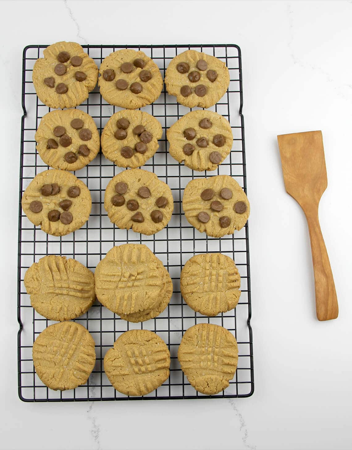 Three Ingredient Peanut Butter Cookies, also known as flourless peanut butter cookies, are gluten-free, dairy-free, and really tasty!