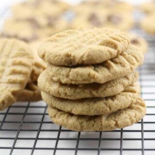 Three Ingredient Peanut Butter Cookies | In a Southern Kitchen