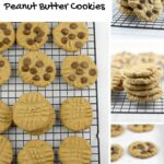 Three Ingredient Peanut Butter Cookies, also known as flourless peanut butter cookies, are gluten-free, dairy-free, and really tasty!
