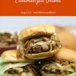 msg 4 21+: #ad #BeersandBunsCountry Easy Fried Steak Sliders with Caramelized Onions will elevate your next tailgate to the knockout level!