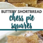 Chess Squares are an easy variation of Chess Pie, with a buttery shortbread crust and a sweet chess pie filling. They're made from just a few simple ingredients, so they're easy to make and taste divine!