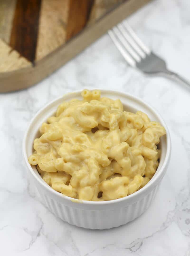 This creamy stovetop mac and cheese is ready in less than 30 minutes!