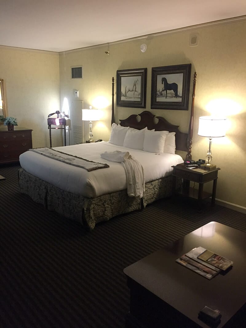 Kentucky Travel Guide showing Room at the Brown Hotel.