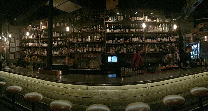 The Bar at Middle Fork in Lexington, KY.