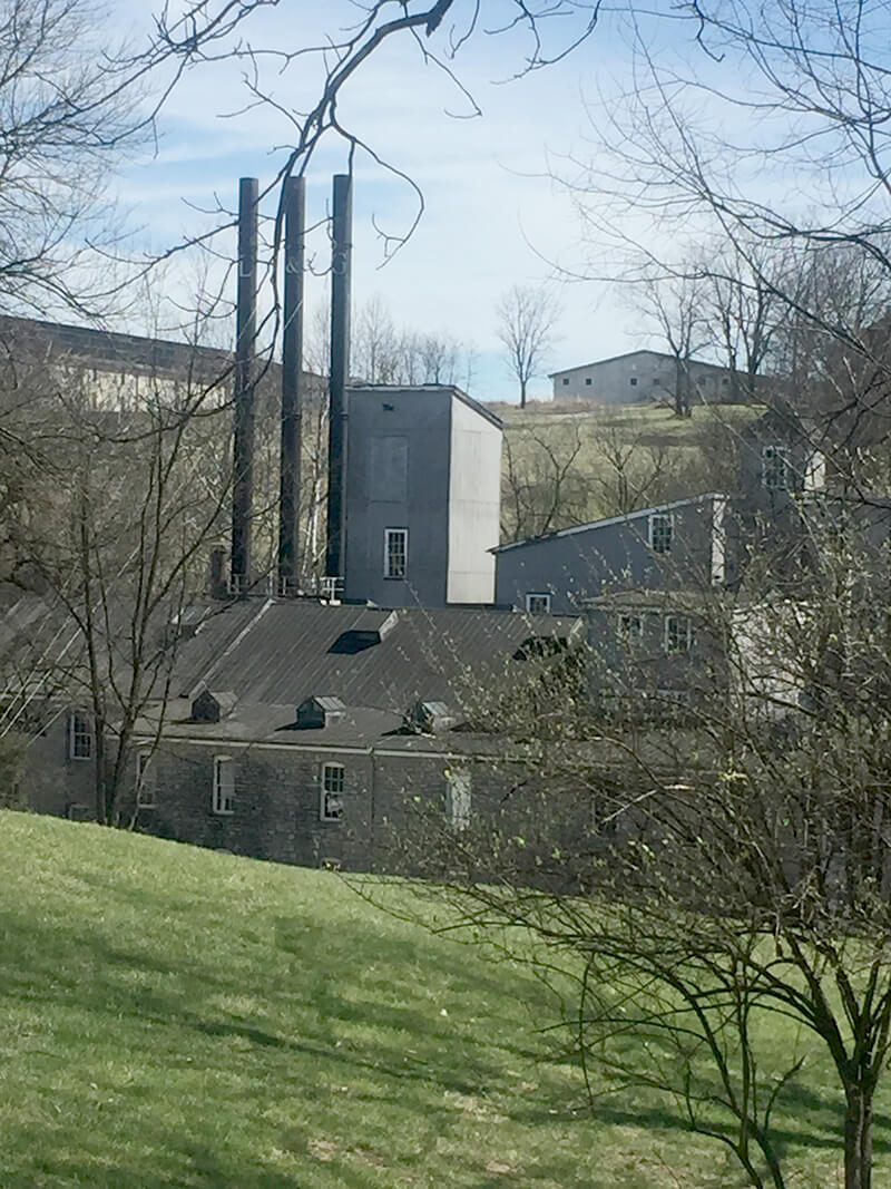 Kentucky Travel Guide showing Campus of Woodford Reserve Distillery.