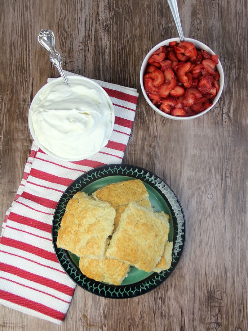 Homemade whipped cream in a bowl. 