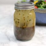 Balsamic Vinaigrette in a jar is great on salads.