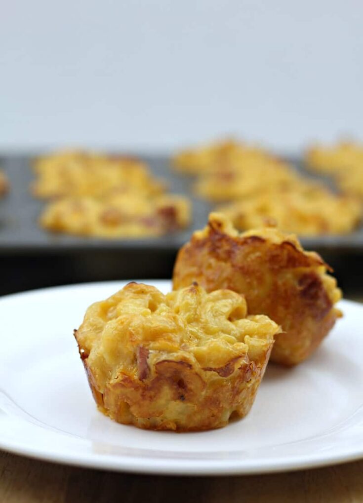 Mac and Cheese Muffins with Ham Southern Food and Fun