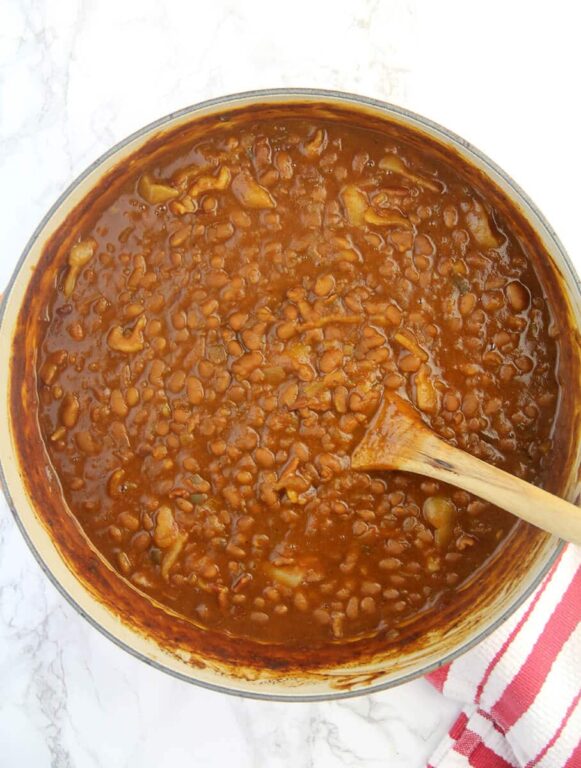 Southern Baked Beans Easy Potluck Dish Southern Food and Fun