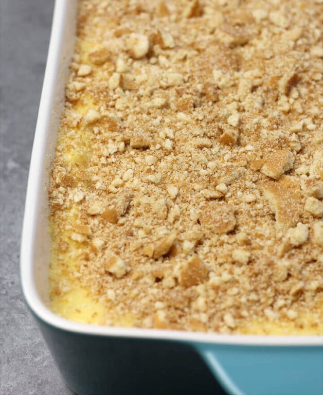 Cream Cheese Banana Pudding with Graham Cracker Crust