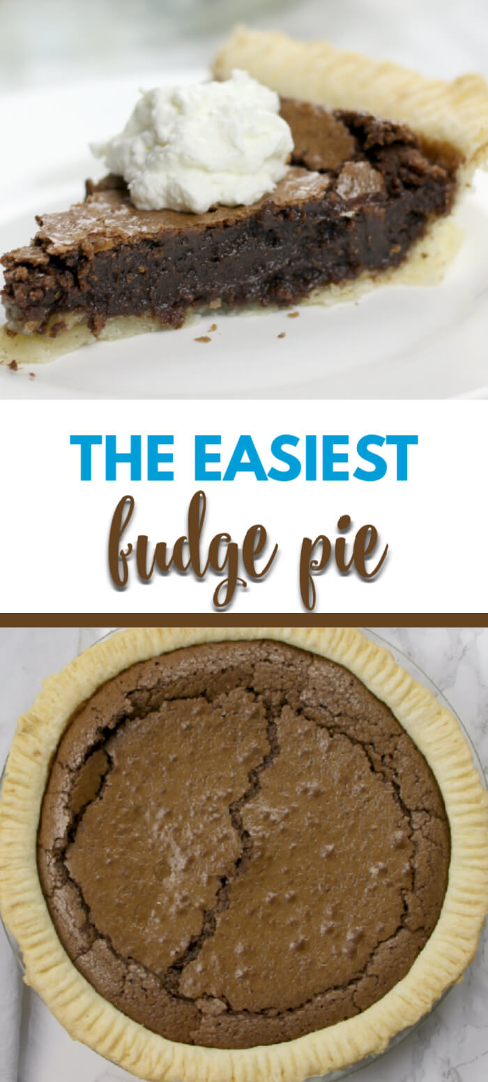 Fudge Pie Easy and Amazing! Southern Food and Fun