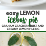 Lemon Icebox Pie is creamy and zesty, with fresh lemon juice and zest and Eagle Brand condensed milk--it's a classic Southern staple!