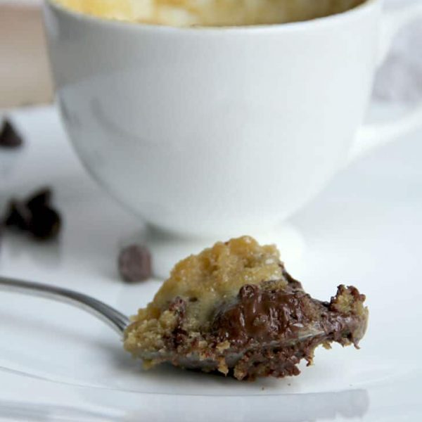 Chocolate Chip Cookie in a Mug Southern Food and Fun