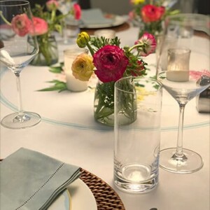 Photo of table setting as featured image for Entertaining page.