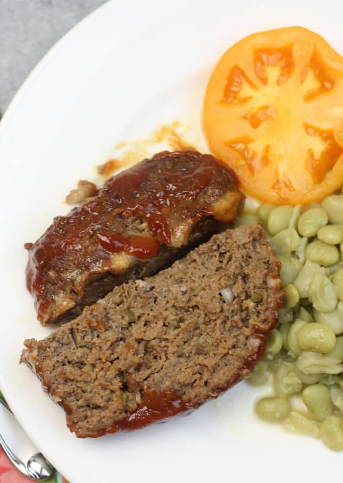 Southern Meatloaf Recipe with Brown Sugar Glaze