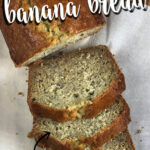This old fashioned banana bread is so easy and is made with sour cream and brown sugar—tastes just like Grandma's banana bread!