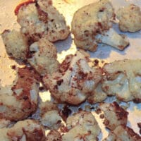 This spicy roasted cauliflower is flavored with smoky cumin and chili powder, taking it from bland to bold and flavorful!
