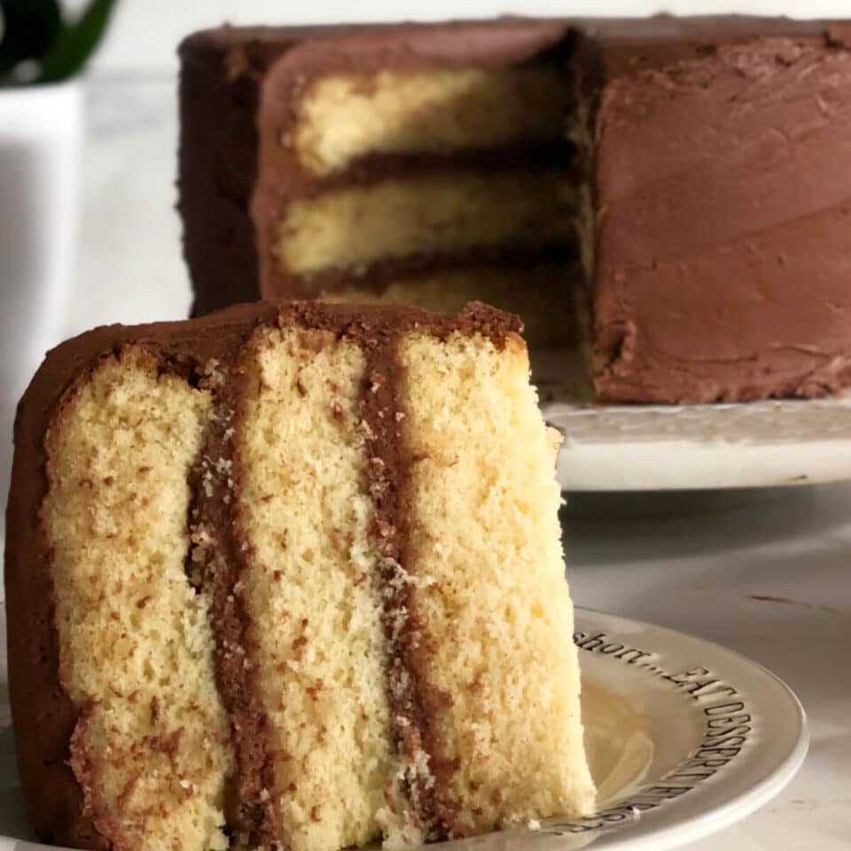 Moist Yellow Cake Recipe Easy Recipe with Howto Steps and Photos