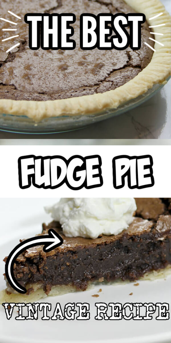 Fudge Pie Easy and Amazing! Southern Food and Fun