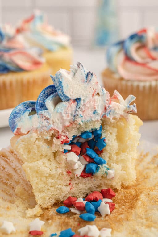 4th of July Cupcakes - Southern Food and Fun