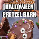 Pretzel Bark is the best Halloween treat! Why spend money at the store when you can just make your own instead? This simple Halloween pretzel bark recipe is scary good - and scarily easy to make!