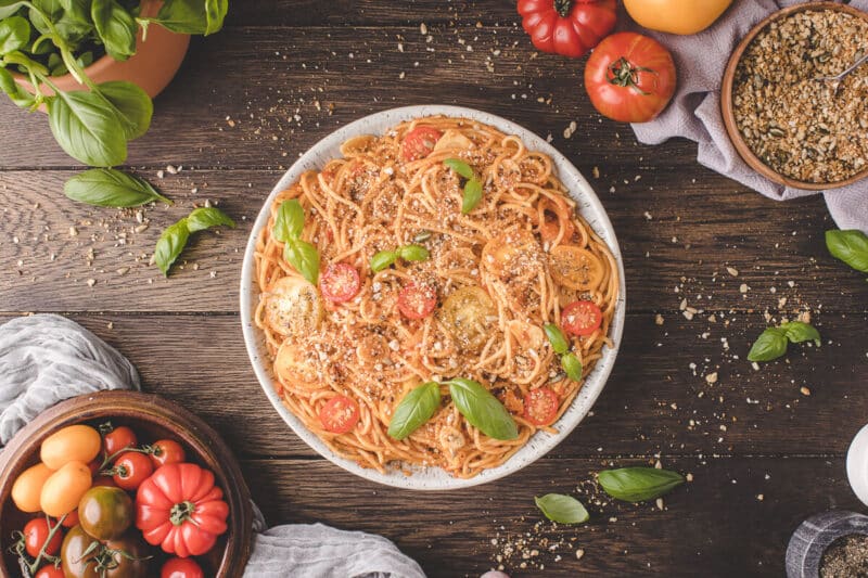 Heirloom Tomato Pasta