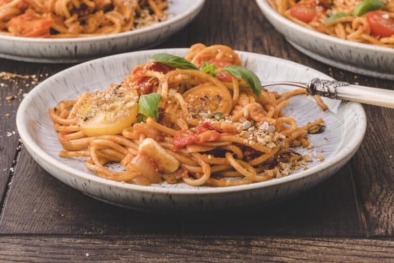 Heirloom Tomato Pasta
