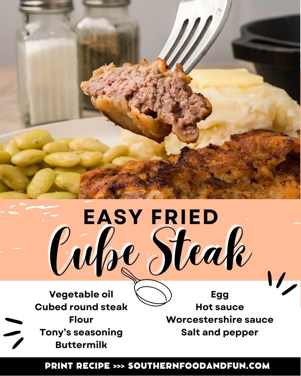 Cube Steak Recipe