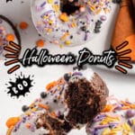 Halloween donuts are the perfect treat for fall!