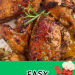 Easy balsamic roasted chicken is a great weeknight dinner. 