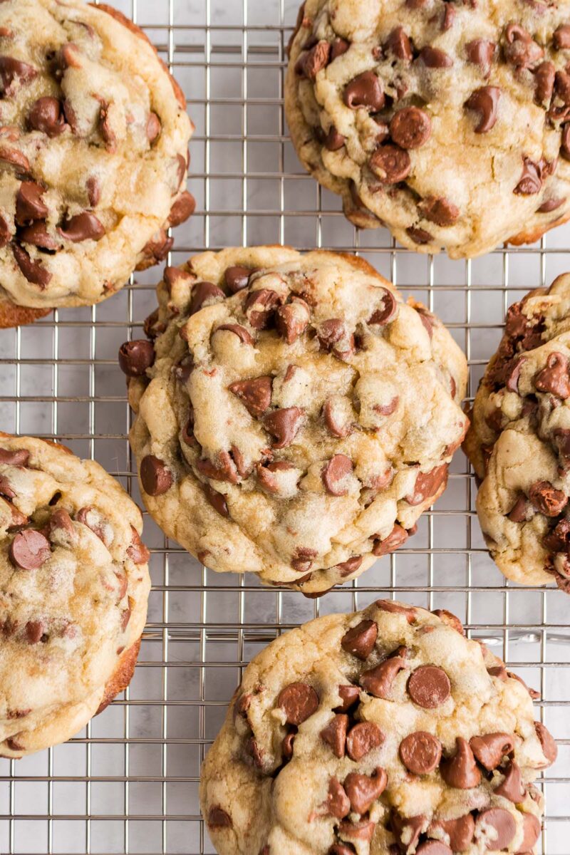 Cookies on a cooling rack