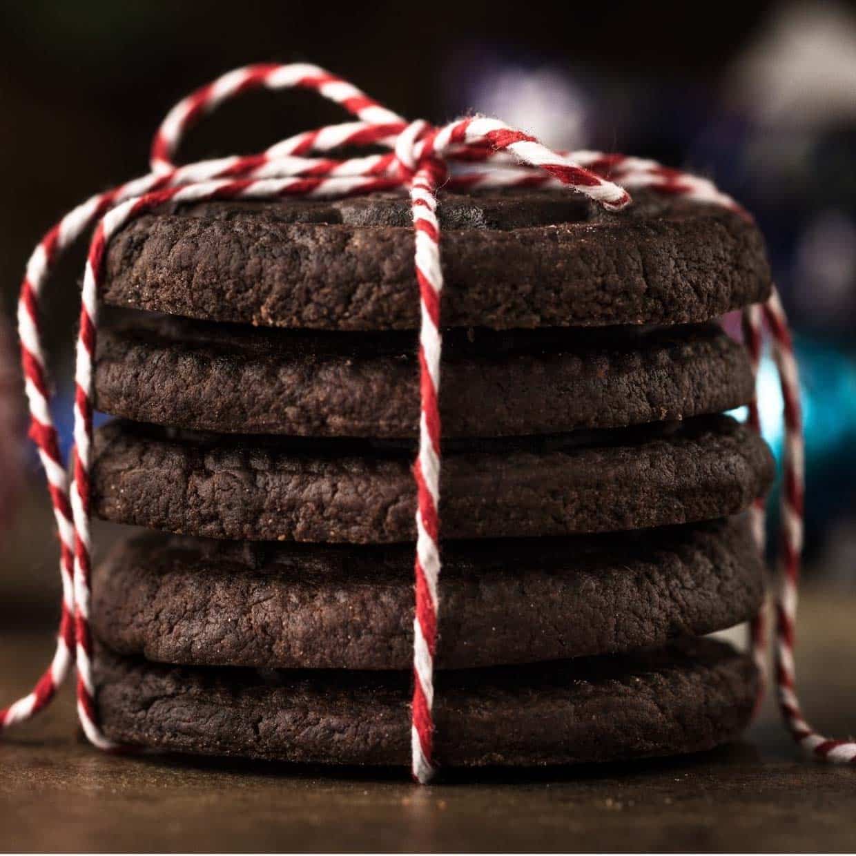 Chocolate Shortbread Cookies-image