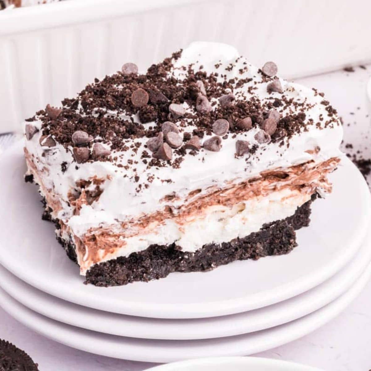 Chocolate Lasagna Recipe with Oreos-image