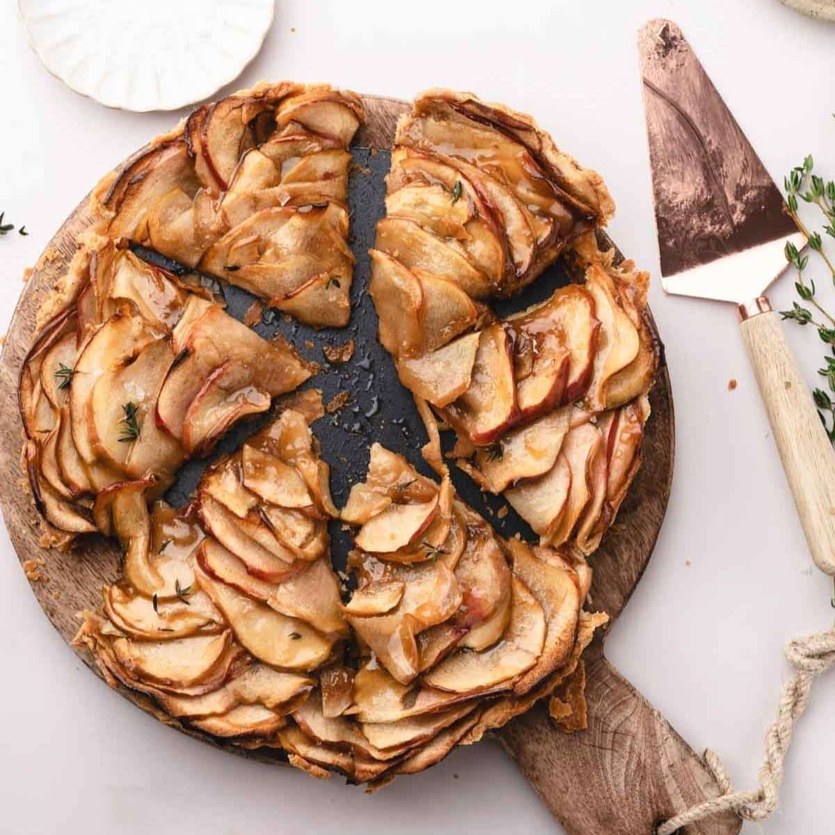 Caramel Apple Tart Recipe-image